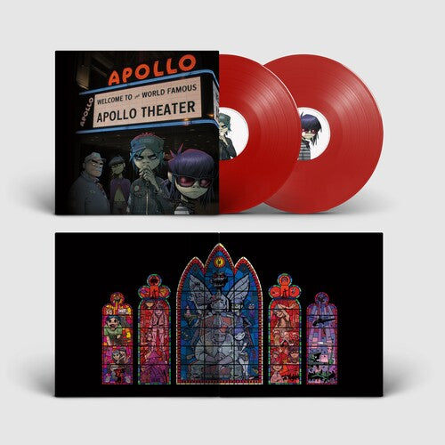Gorillaz - Demon Days Live From The Apollo Theater - Red Vinyl - (RSD 2025) - Vinyl LP Record