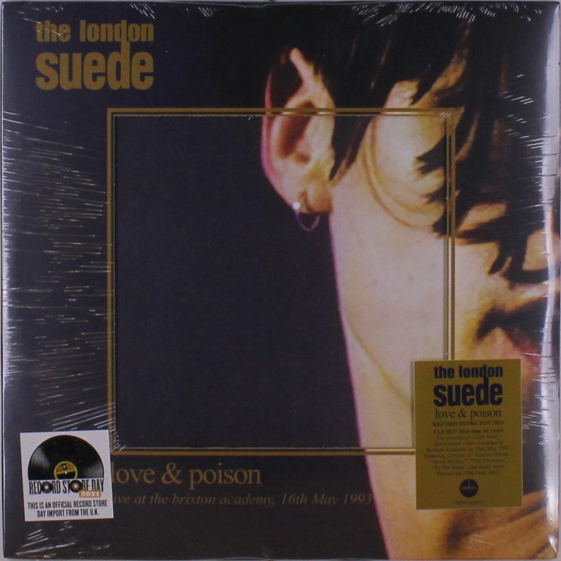 Suede (The London Suede) - Love And Poison (RSD 2021) - Clear Vinyl LP Record
