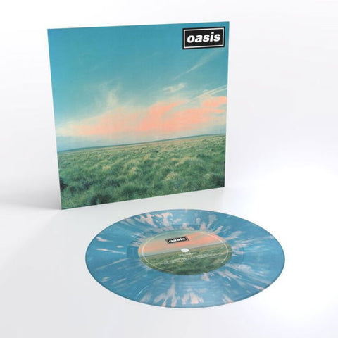 Oasis - Whatever - 30th Anniversary Edition - Pink & Blue Spatter - 7'' Vinyl LP Record