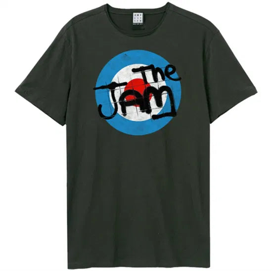 Jam, The - Target Amplified Vintage Charcoal - T Shirt