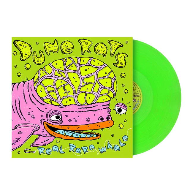 Dune Rats - Real Rare Whale - Neon Green Vinyl LP Record