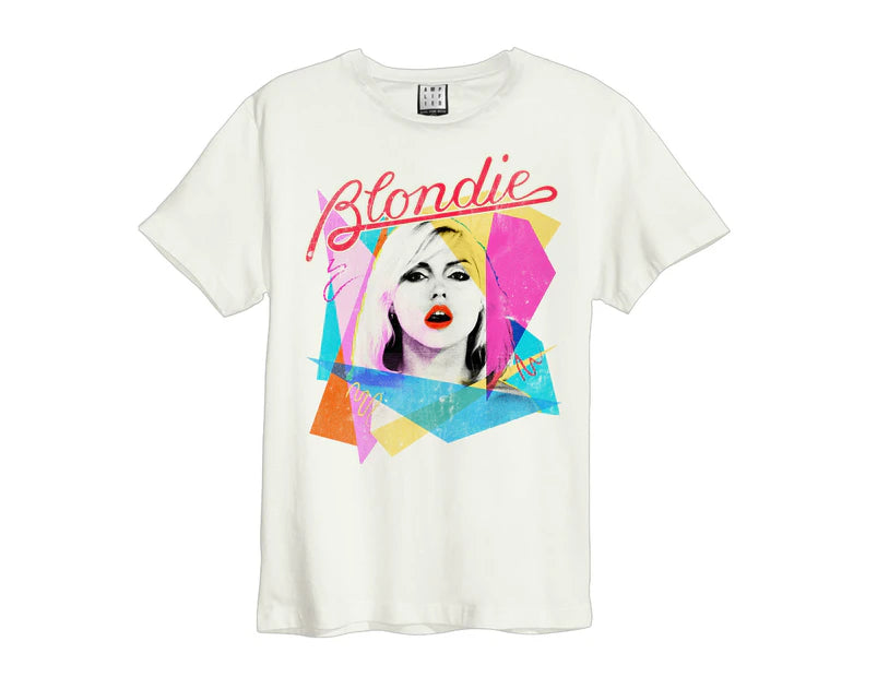 Blondie - Ahoy 80's Amplified Vintage White - T Shirt