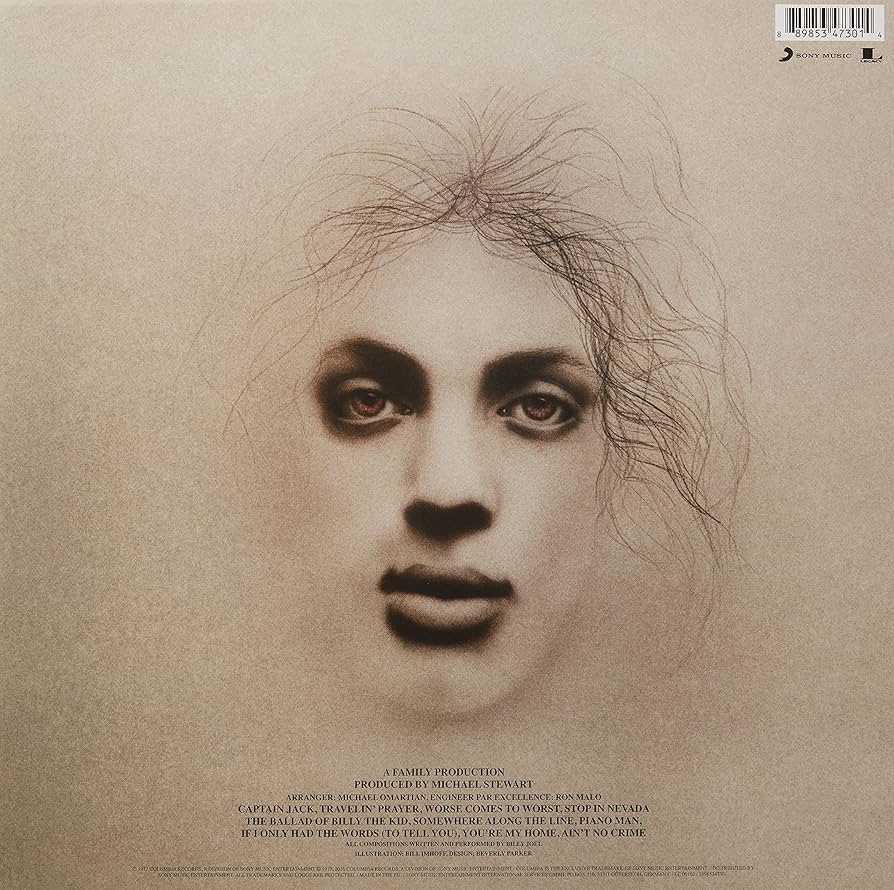 Billy Joel - Piano Man - Vinyl LP Record