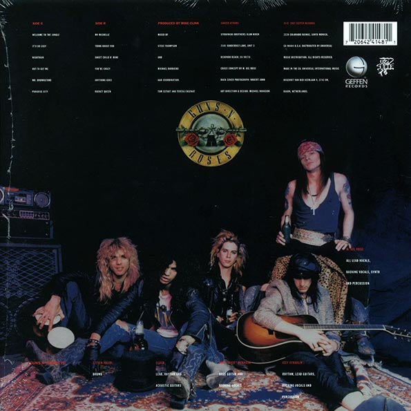 Guns N' Roses - Appetite for Destruction - Vinyl LP Record