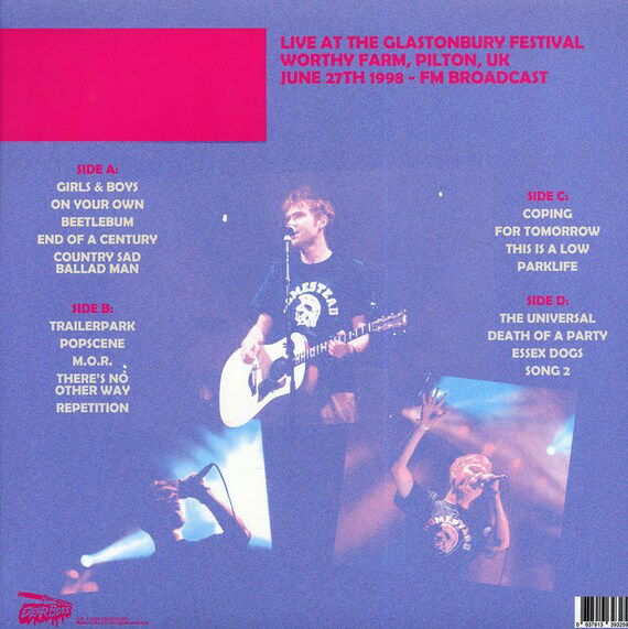 - Blur - Caught in the Century's Anxiety Vinyl LP Record - - Vinyl Messi
