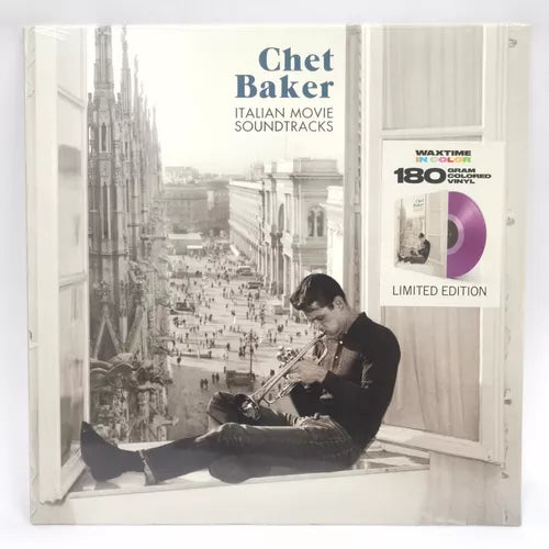 Chet Baker - Italian Movie Soundtracks - Limited Transparent Purple Vinyl LP Record