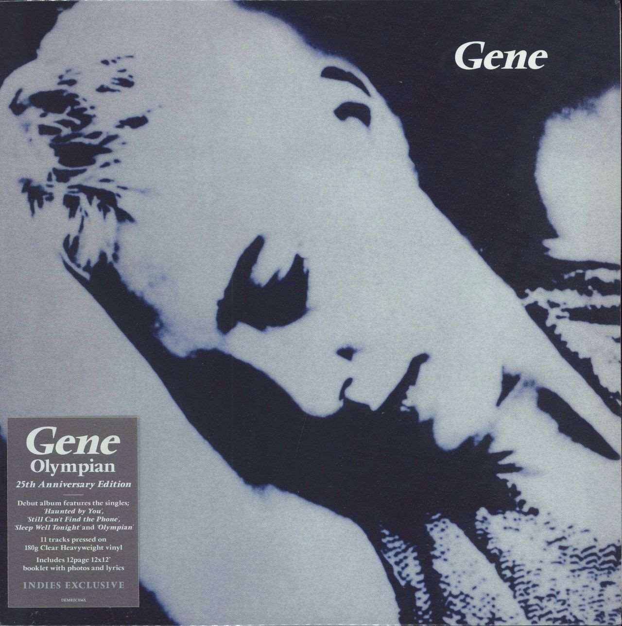 - Gene - Olympian (Indies Exclusive) Clear Vinyl LP Record - - Vinyl Messi
