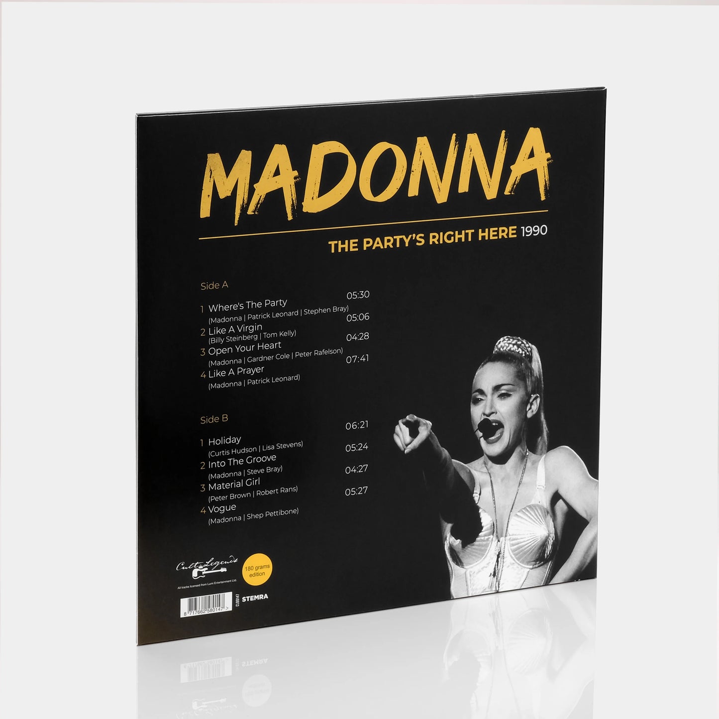 Madonna - The Party's Right Here 1990 Vinyl LP Record - Vinyl Messi