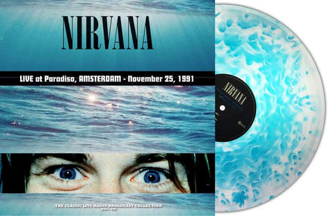Nirvana - Live at Paradiso, Amsterdam, 1991 - Limited Edition Cloudy Vinyl LP Record