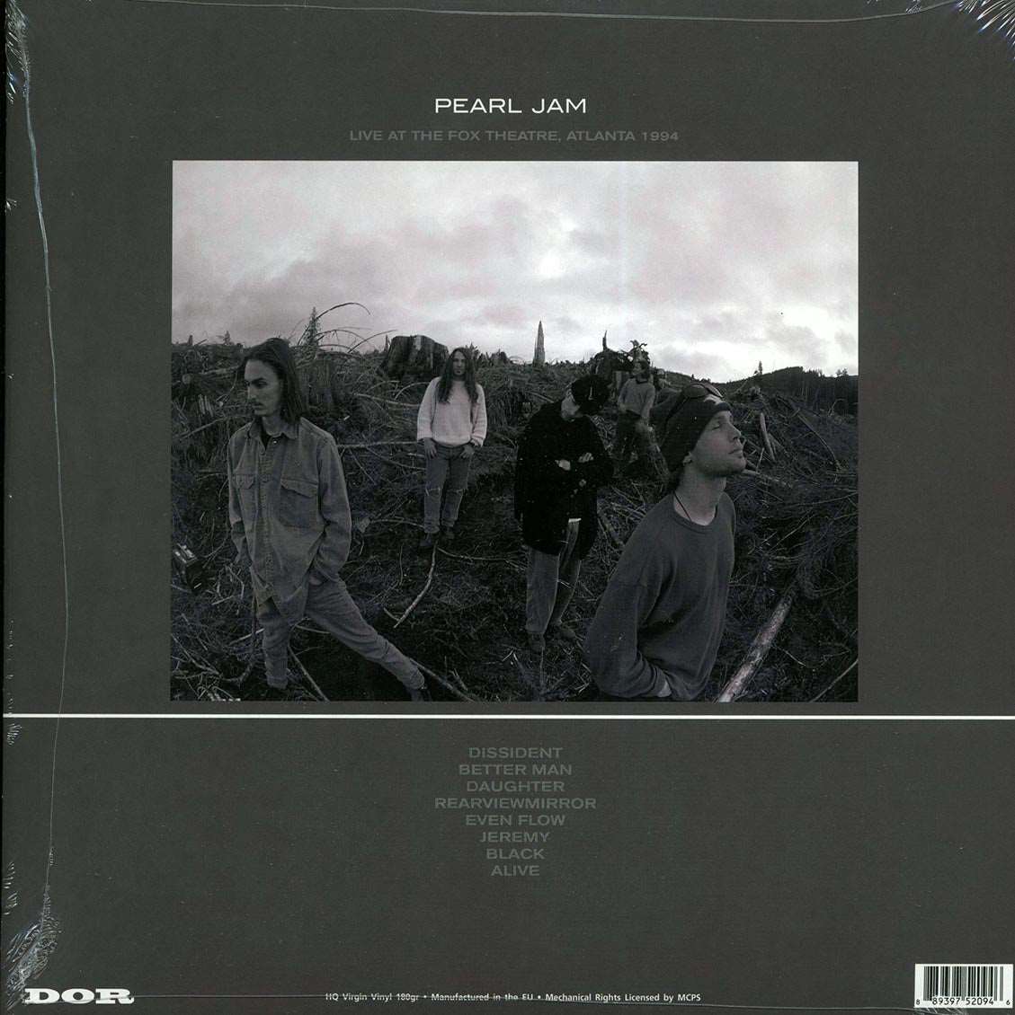 - Pearl Jam - Live at the Fox Theatre, Atlanta 1994 Vinyl LP Record - - Vinyl Messi