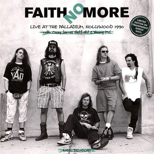 Faith No More - Live at the Palladium, Hollywood 1990 - Coloured Vinyl LP Record