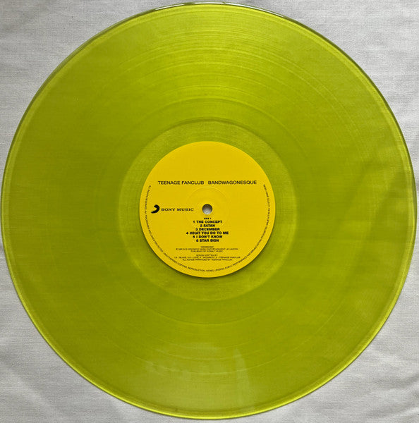 Teenage Fanclub - Bandwagonesque - Limited Edition Transparent Yellow Coloured Vinyl