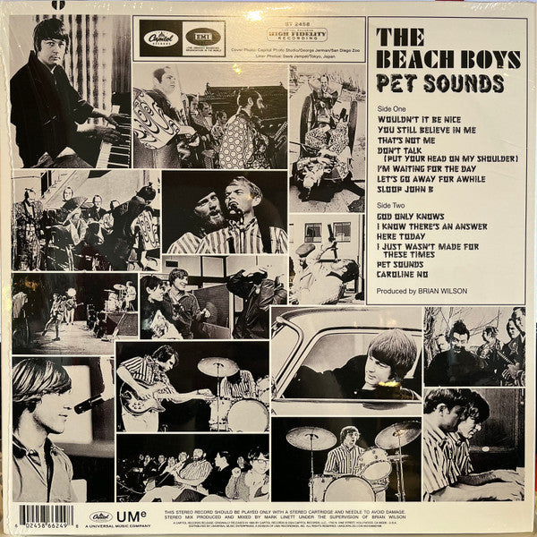 Beach Boys - Pet Sounds - RSD Essential - Coke Bottle Clear Vinyl LP Record