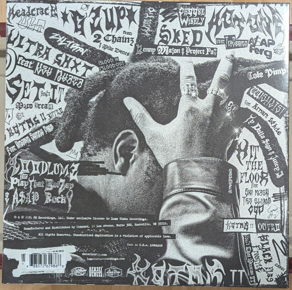 Denzel Curry - King Of The Mischievous South Vol. 2 - Neon Violet Vinyl LP Record