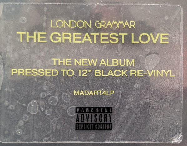 London Grammar - The Greatest Love Vinyl LP Record