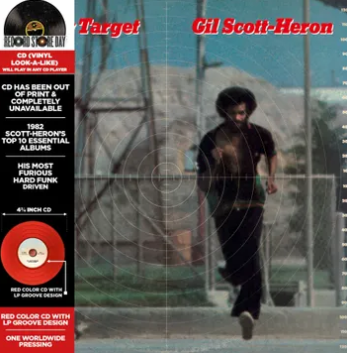 Gil Scott-Heron - Moving Target - Limited Edition Red Vinyl - (RSD 2025) - Vinyl LP Record