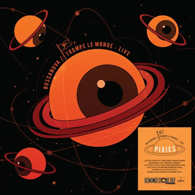 Pixies - Bossanova / Trompe Le Monde Live - 140g Ice Blue Coloured Vinyl - (RSD 2025) - Vinyl LP Record