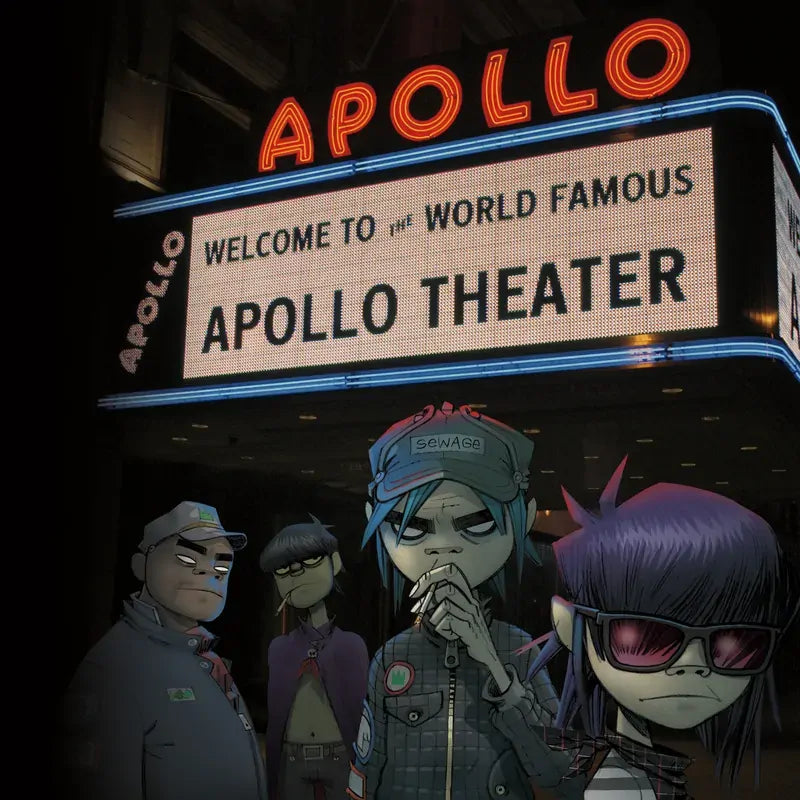 Gorillaz - Demon Days Live From The Apollo Theater - Red Vinyl - (RSD 2025) - Vinyl LP Record