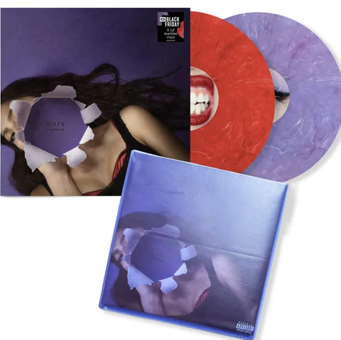 Olivia Rodrigo - Guts (Spilled) - RSD Black Friday 2024 - 2LP Deluxe Red & Purple Marble Vinyl LP Record