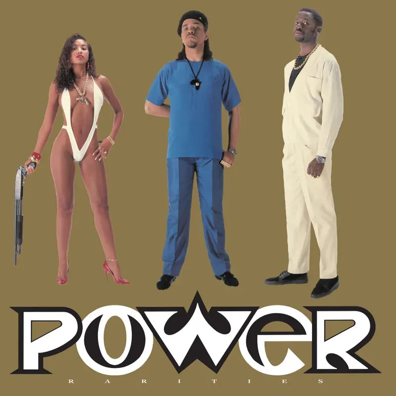 Ice-T - Power Rarities - Black Ice / White Splatter Vinyl - (RSD 2025) - Vinyl LP Record