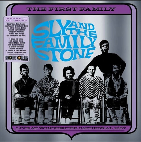 Sly & The Family Stone - The First Family - Limited Edition Clear Vinyl - (RSD 2025) - Vinyl LP Record