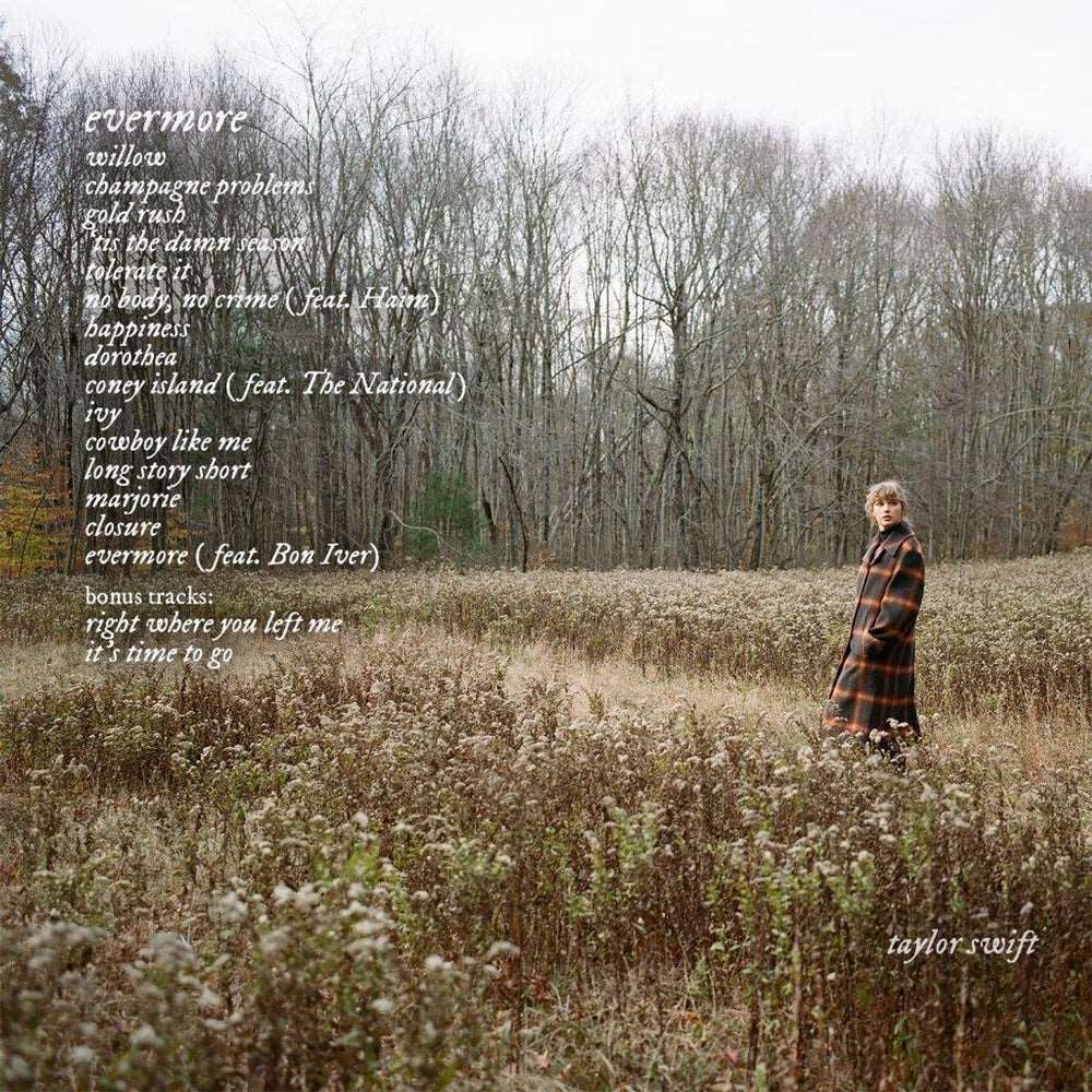 - Taylor Swift - Evermore - Coloured Vinyl LP Record - - Vinyl Messi