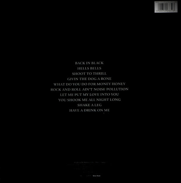 AC/DC - Back In Black - Vinyl LP Record