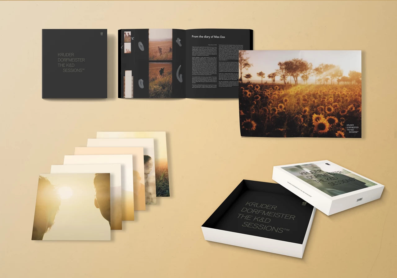 Kruder & Dorfmeister - The K&D Sessions (25th Anniversary Boxset Edition + Book) Vinyl LP Record