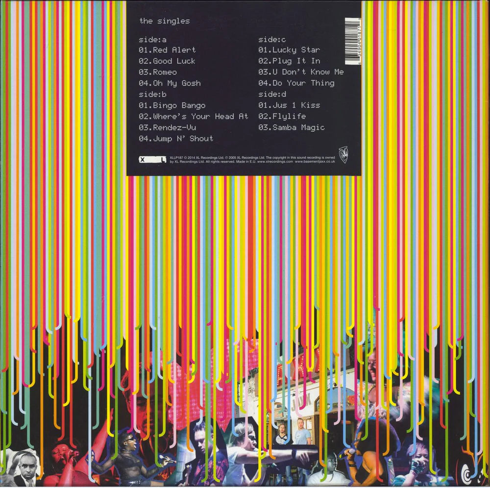 Basement Jaxx - The Singles - Vinyl LP Record