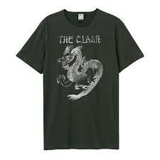 Clash, The - New Dragon Amplified Vintage Charcoal - T Shirt