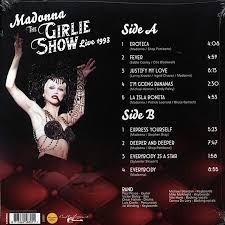Madonna - The Girlie Show Live 1993 LP Vinyl Record