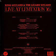 King Gizzard & The Lizard Wizard - Live at Levitation '16 Coloured Vinyl LP Record