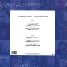 Fred Again - Actual Life 3 (January 1 - September 9 2022) - Clear Vinyl LP Record