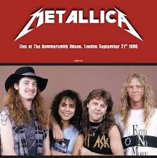 Metallica - Live At The Hammersmith Odeon London September 21th 1986 - Coloured Vinyl LP Record