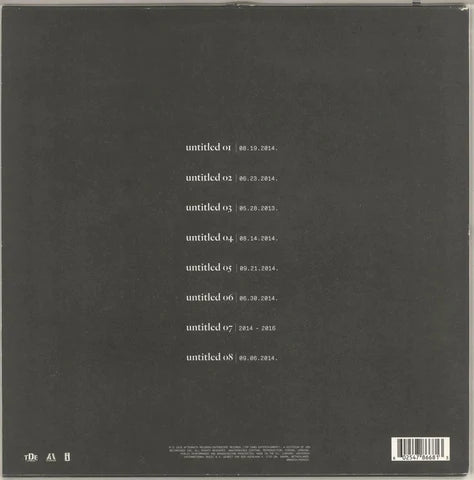 Kendrick Lamar - Untitled Unmastered - Vinyl LP Record