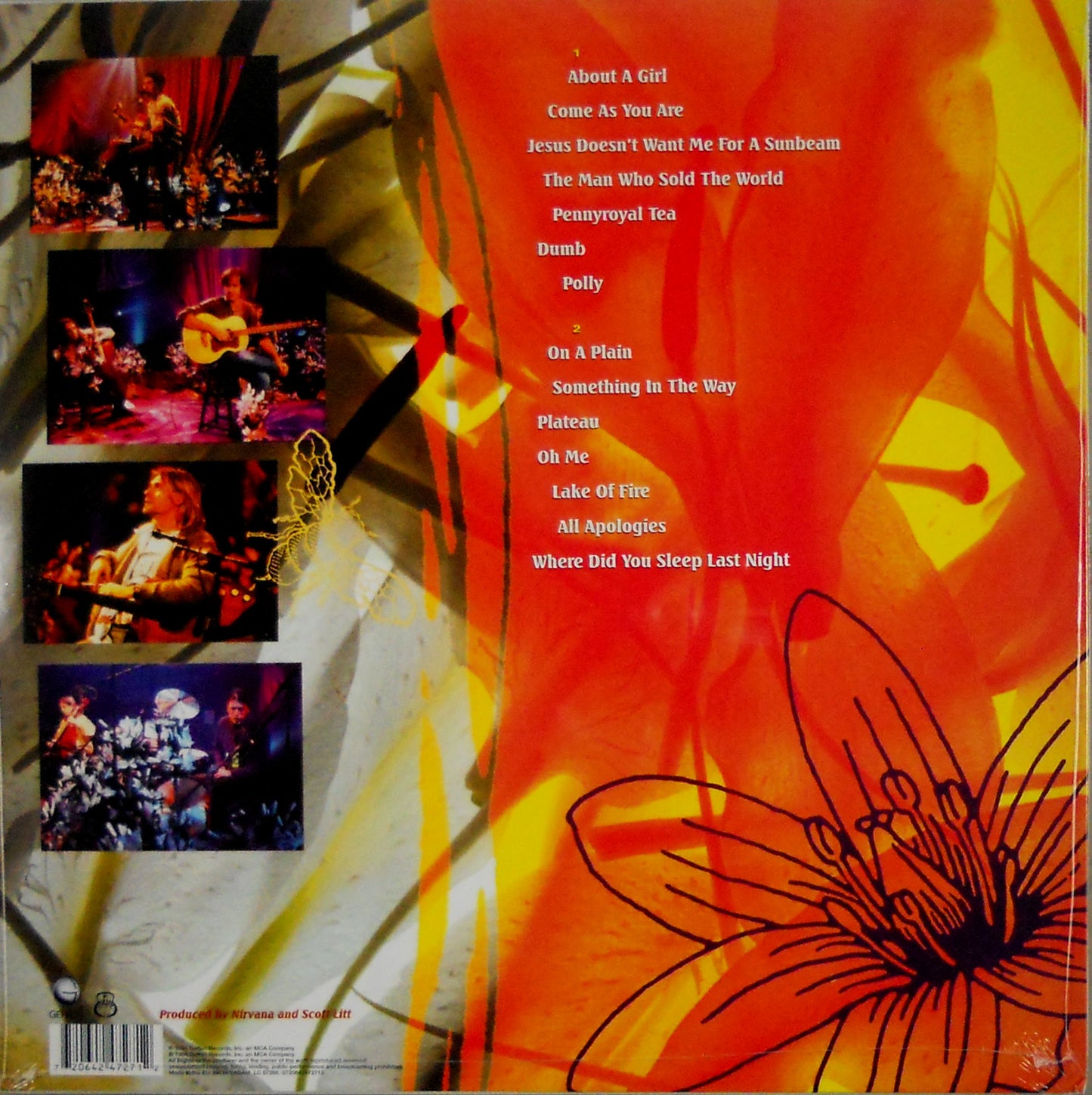 Nirvana - MTV Unplugged in New York - Vinyl LP Record