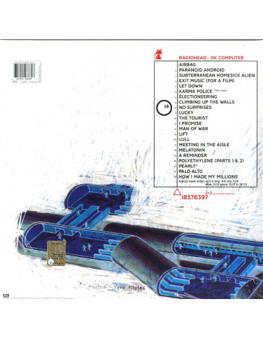 Radiohead - OK Computer OKNOTOK 1997 2017 Gatefold Cover - Vinyl LP Record