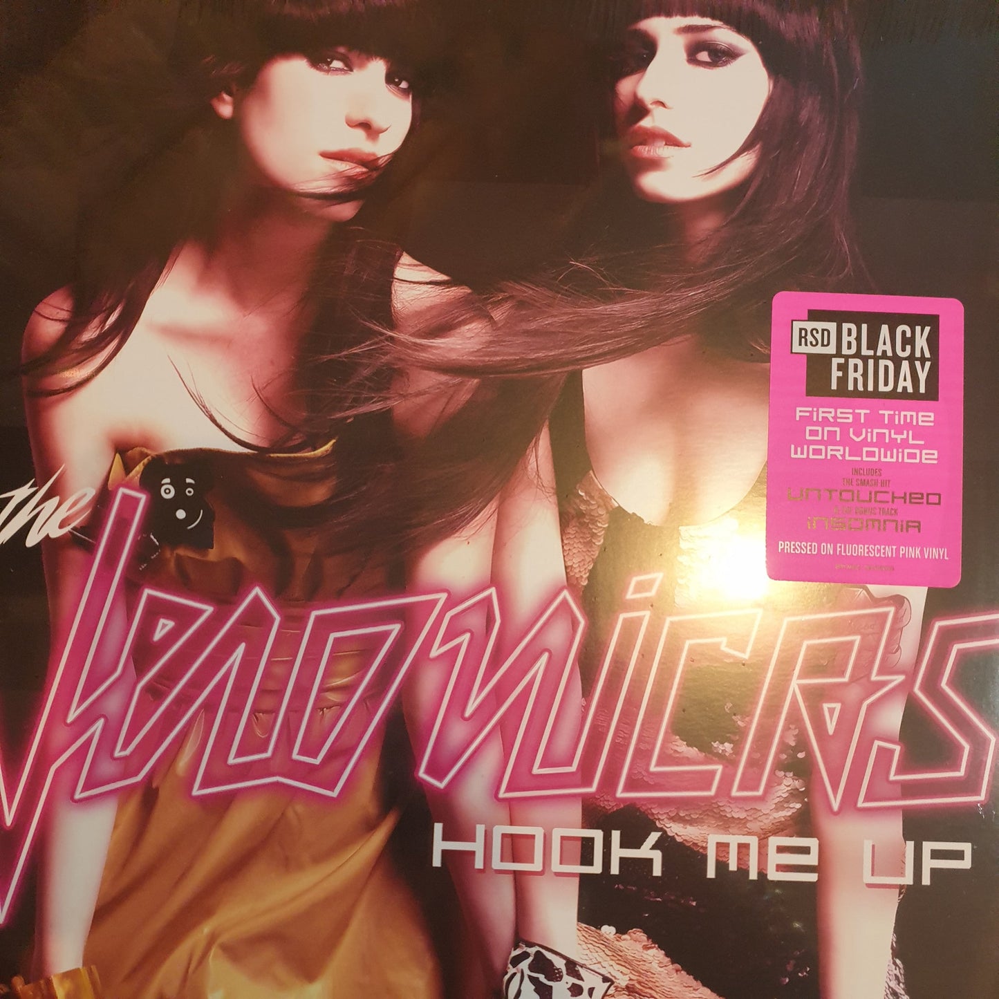 Veronicas - Hook Me Up - RSD Black Friday 2024 - Fluorescent Pink Vinyl LP Record - Vinyl Messi