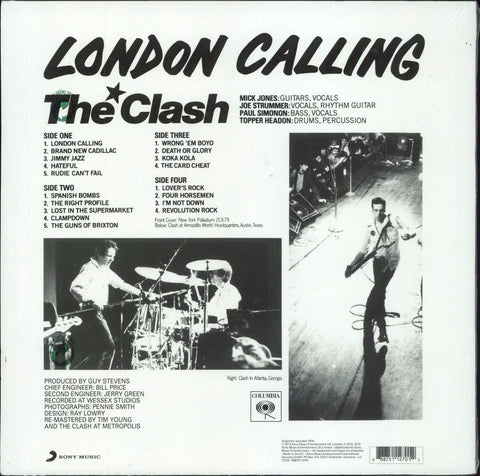Clash, The - London Calling - Vinyl LP Record