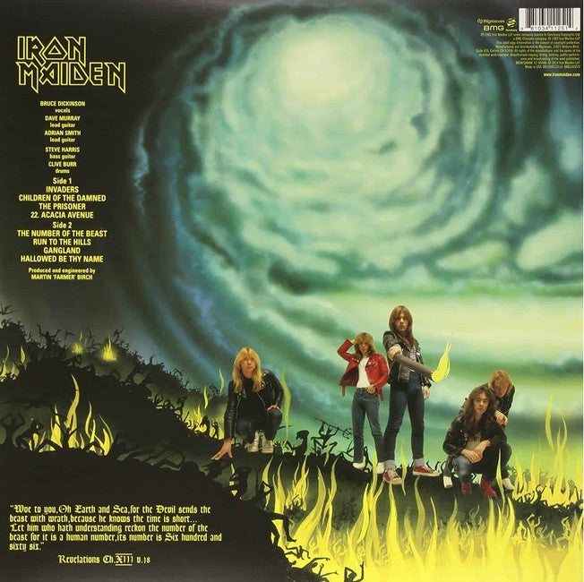 Iron Maiden - The Number Of The Beast - Vinyl LP Record