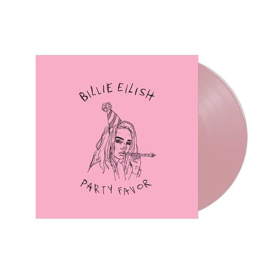 Billie Eilish - Party Favour - Pink 7" Vinyl LP Record