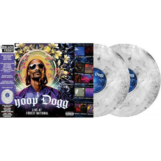 Snoop Dogg - Live At Forest National 2005 (Limited Black & White Smoke Effect) - RSD Black Friday 2024 - Vinyl LP Record