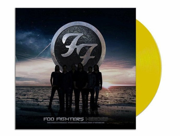 Foo Fighters - Heroes - Yellow Coloured Vinyl LP Record - Vinyl Messi