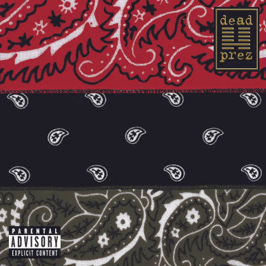 Dead Prez -  RGB: Revolutionary But Gangsta - RSD Black Friday 2024 - Red Vinyl LP Record