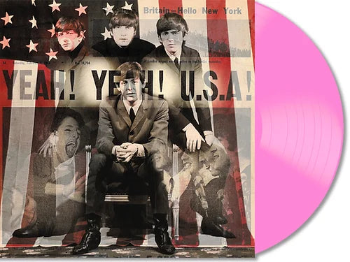 Beatles, The  - Live In Philadelphia USA 1964  - Pink LP Vinyl Record