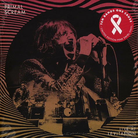 Primal Scream - Live At Levitation (Ten Bands One Cause) - Pink Vinyl LP Record - Vinyl Messi