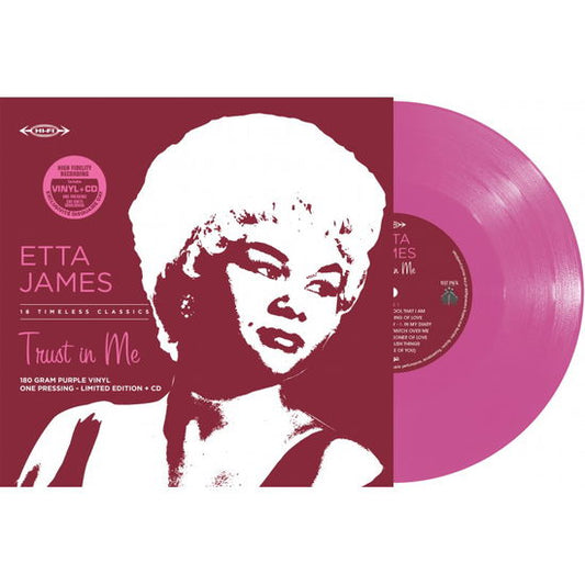 Etta James - Trust In Me - Limited Edition - Purple Vinyl 180G + CD - (RSD 2025) - Vinyl LP Record