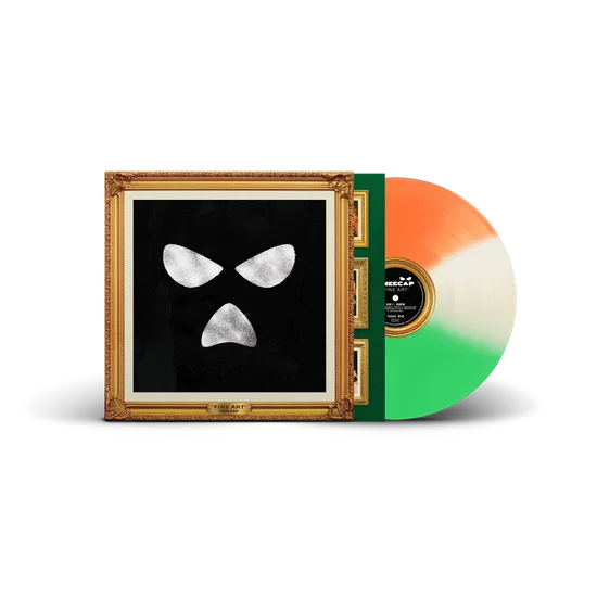 Kneecap - Fine Art - Green, White & Orange Tri Coloured Vinyl LP Record - Vinyl Messi