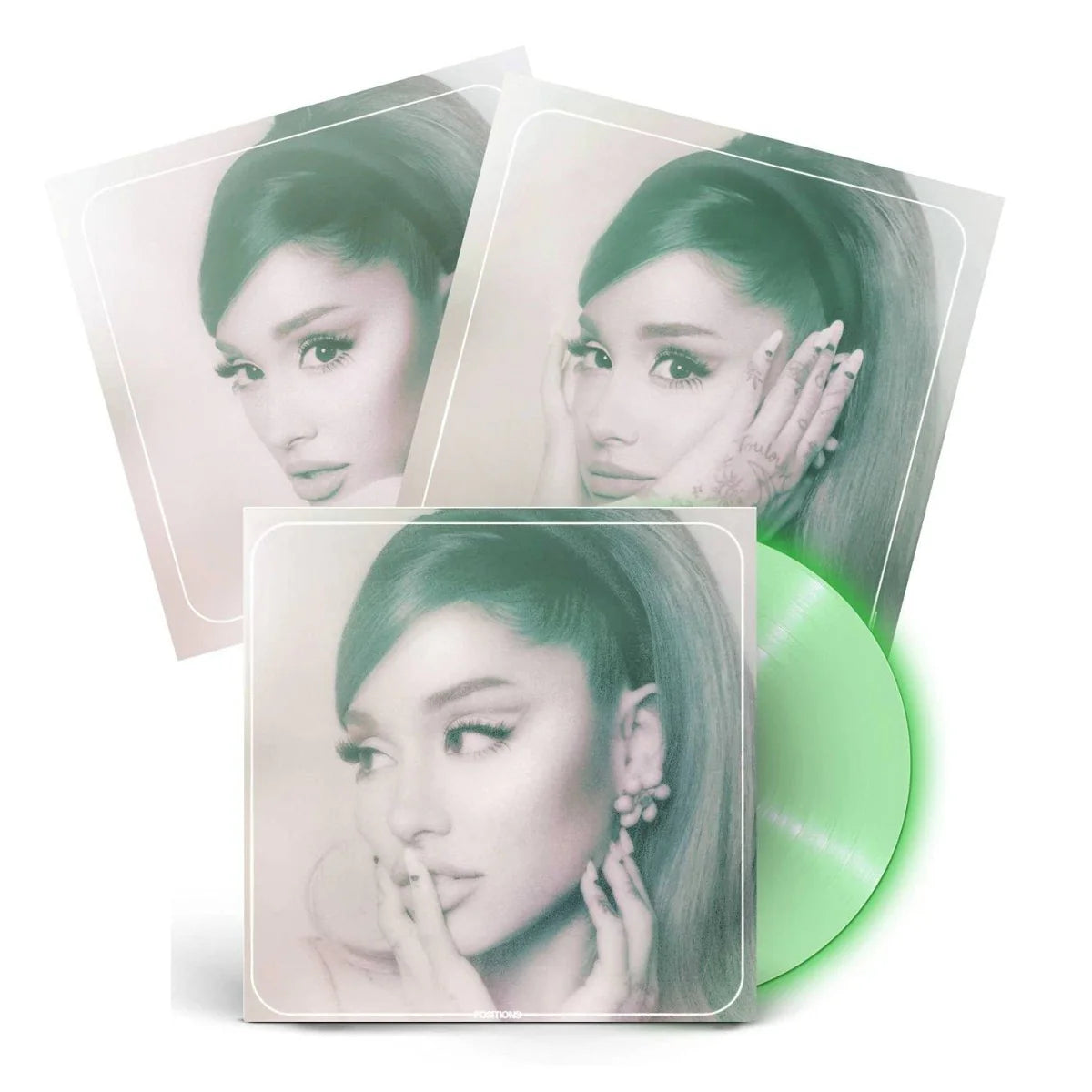 Ariana Grande - Positions - Limited Edition Glow In The Dark Coloured Vinyl LP Record