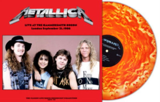 Metallica - Live At The Hammersmith Odeon London September 21th 1986 - Coloured  Vinyl LP Record